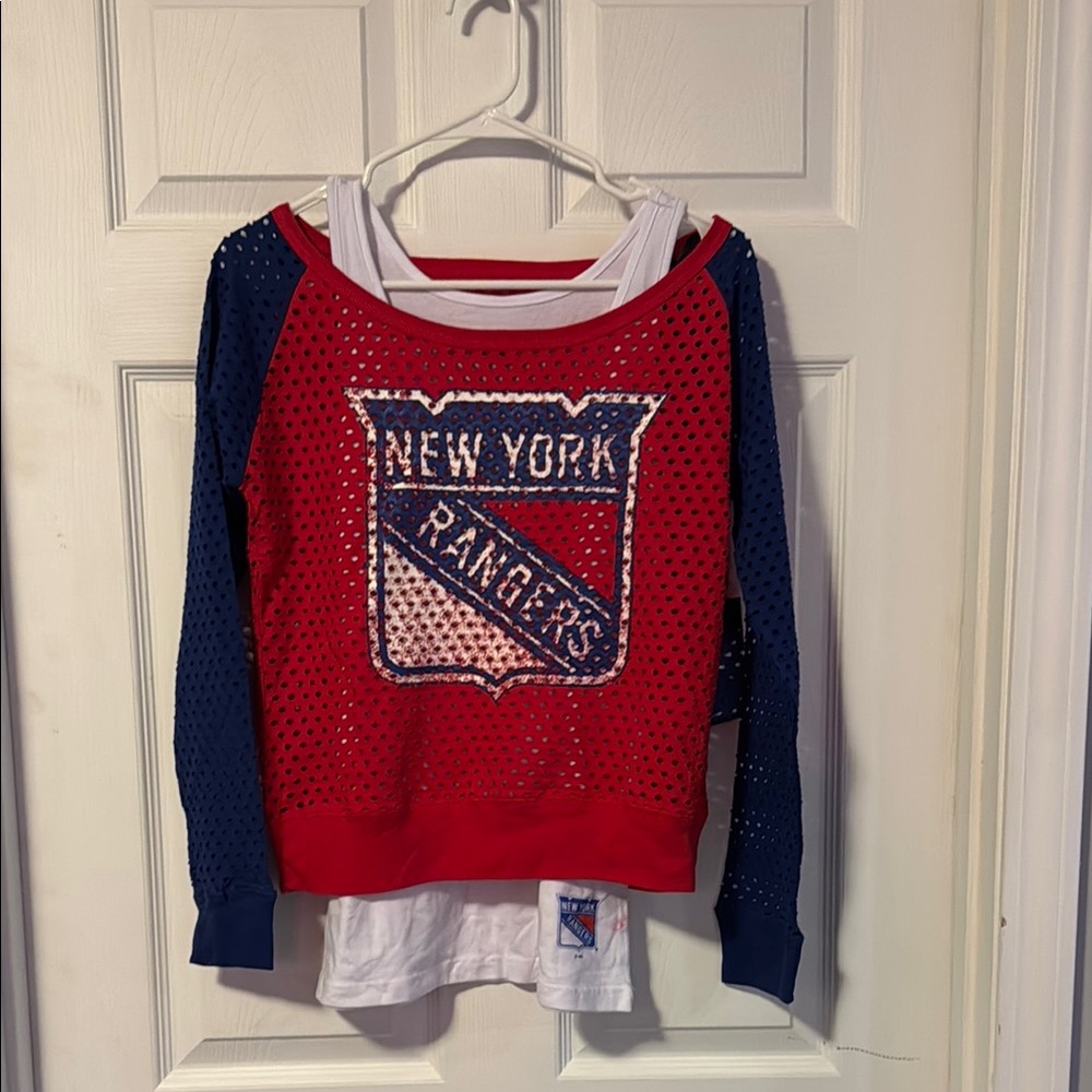 NHL Red and Blue Sweatshirt